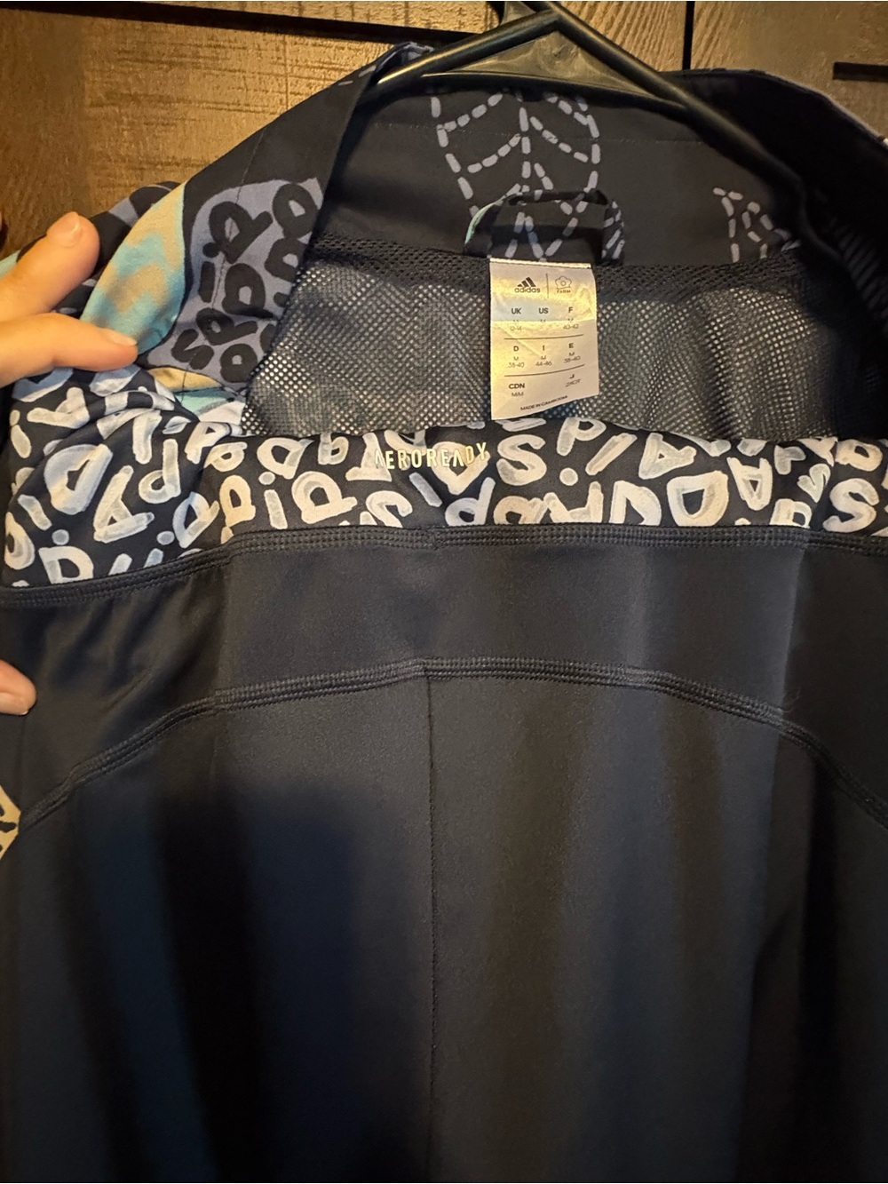 Adidas Navy Farm Rio Floral Track Jacket and Pants Set - Picture 6 of 7